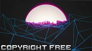 Synthwave Grid Loop Stock Video/Animated Background