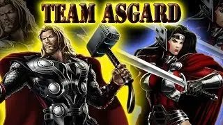Marvel Avengers Alliance PVP Teams - Team Asgard