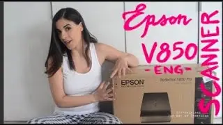 ENG Epson Scanner Perfection V850 Pro Unboxing (SUB ES)