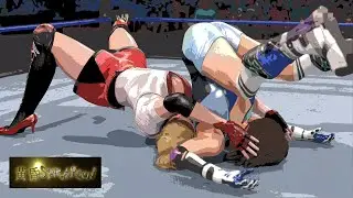 【WWE2K23】 Asuka Kazama (TEKKEN) VS. Miss Spencer (Rumble Roses)