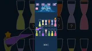 water sort puzzle -sort color puzzle game level 1958