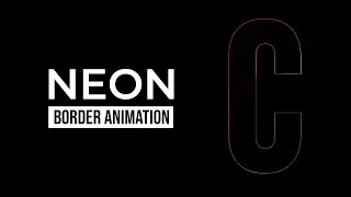 How to Create Gradient Text Border Animation | CSS Animation Tutorial