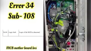 Error 34 : How to Find Error. Monarch nice 9000 Control board