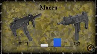 УЗИ VS MП 7 - Сравнение Оружия | MP 7 VS UZI