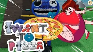 Fat Girlfriends vs Alphabet I Want to Eat Pizza But Garten