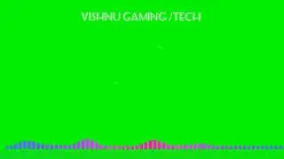 Audio Spectrum Visualizer Green Screen HD 2018(720P_HD)