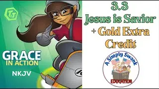 3.3 Jesus is Savior - 1 Peter 2:24 - AWANA CLUB T&T - GRACE IN ACTION - NKJV