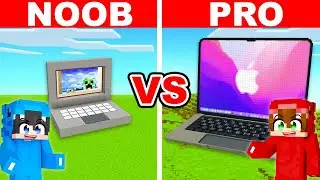 Minecraft NOOB vs PRO: PC GAMER Gigante en Batalla de Construcción!