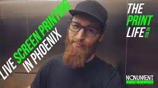 Live Screen Printing Event in Phoenix Arizona | The Print Life Feb 28