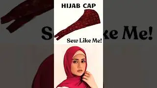 Easy Hijab Cap Stitching #shorts #hijabcap #hijab