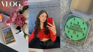 VLOG: мои повседневные дни; сюрприз для мч, готовлю пасту, уход за кожей 💗