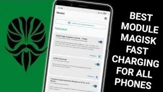 SUPER FAST CHARGING 6000mA 30 Watt / Quick Charge for Android Magisk Module🔥