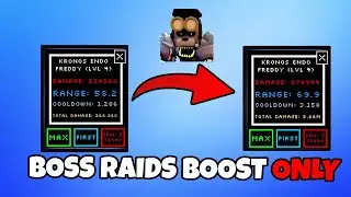 KRONOS ENDO FREDDY IS TO OP?!?!? (Five Nights Tower Defense)