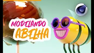 Crie um Abelha Lowpoly em 3D com o Cinema 4D e Octane Render | Tutorial Cinema 4D