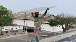 ENERGIA SOLAR MANTA - PLANTA SOLAR DE 200KWp conectada a la red.