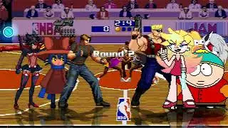 4NG3L0 MUGEN #20: Leon Kennedy, Niko Oneshot, Ryuko Matoi & Duke Nukem VS Panty, Eric, Homer & Loona