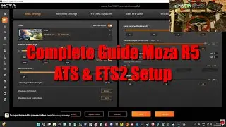 How to Set Up the Moza R5 for American Truck Simulator & ETS2 (Complete Guide)