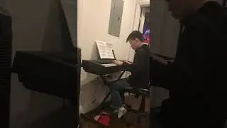 My first piano piece