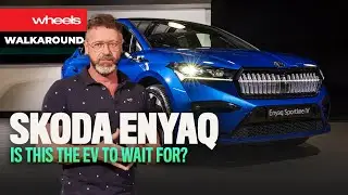 Australia's EV with THE LOT? Skoda Enyaq walkaround review | Wheels Australia