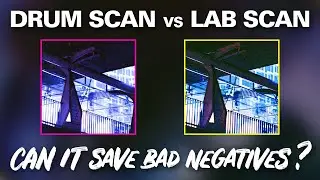Drum Scan vs Lab Scan - Will it save underexposed film?