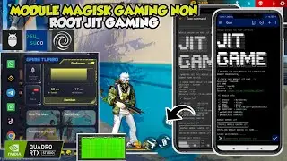 HIGH FPS❗MAGISK GAMING MODULE NON ROOT JIT SUPER❗HOW TO OVERLOCK ANDROID PERFOMANCE WITHOUT ROOT