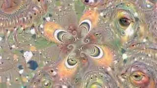 DeepDream Mandelbrot zoom test