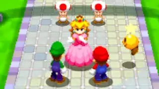Mario & Luigi Dream Team Bros - 100% Walkthrough Part 15 Gameplay - Dreams's Deep & Princess Peach