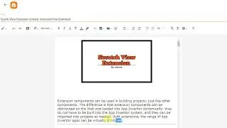 Starch View Extension kodular extension free