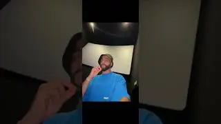 Гусейн Гасанов поздравляет охранника с днём рождения