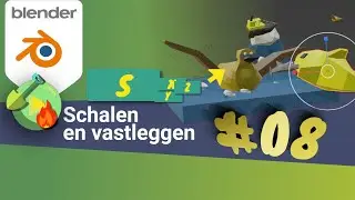 Blender #8🔥🛠️- Schalen en vastleggen