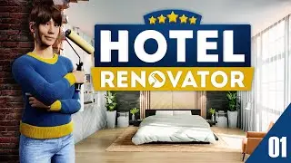 TAKING ON A DERELICT HOTEL - Hotel Renovator - Ep 01