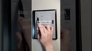 How to quickly add Pictures and Annotations in Onyx Boox Notes