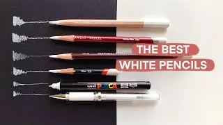 Best white pencils and pens for drawing highlights