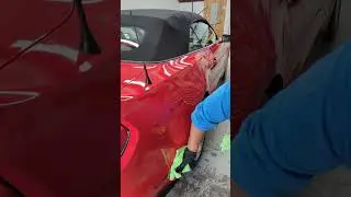 Tutorial on applying the @GlassParencyGraphene Ceramic Spray to a new, beautiful Ford Mustang GT!