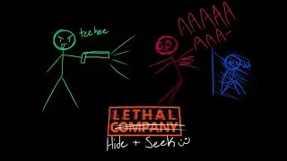 Struggling in Lethal Company with friends [Hide and Seek]