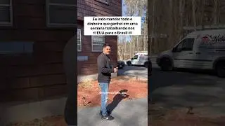 TRABALHA UMA SEMANA NOS ESTADOS UNIDOS E MANDA O DINHEIRO TODO PARA O BRASIL. #estadosunidos #memes