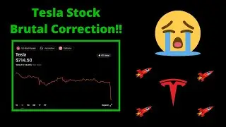 Tesla Stock Major Correction!! What should you do?