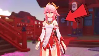 Yae Miko Idle Animation Leaks