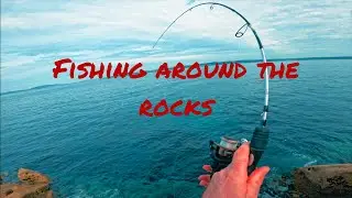 FISHING AROUND THE ROCKS - COOKING OUTSIDE
