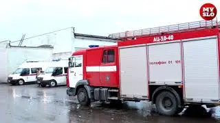 В Тульской области пожар на сельхозпредприятии тушили более 7 часов