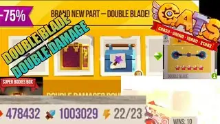 cats| BUYING DOUBLE BLADE | *NEW WEAPON* Crash arena turbo stars