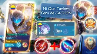 GAMEPLAY -Saber Ranked Jungle MVP Leyenda lV x2⭐GG | Ése Final Tipo Sun🤪🤪