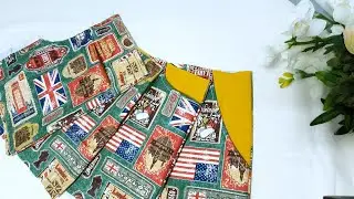 Front hip pocket | sewing techniques for beginners