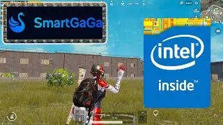 جربت محاكي ببجي سمارت جاجا علي جهازي و كارت شاشة إنتل - رهيب للأجهزه الضعيفة SmartGaga PUBG Mobile