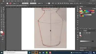 Adobe Illustrator Basic Lesson 12 - Drawing symmetrical object in Illustrator