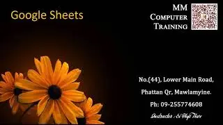 Google Sheets Lessons