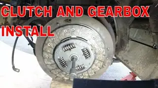FIAT DUCATO CLUTCH AND GEARBOX INSTALL