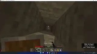 Minecraftta minig yaptık