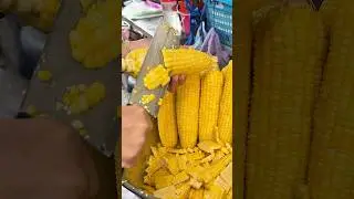 Amazing Corn Cutting Skills #cuttingskils