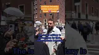 Syrian Jewish man vs. Columbia University protestor #koshadillz #columbiauniversity #syrian #jewish